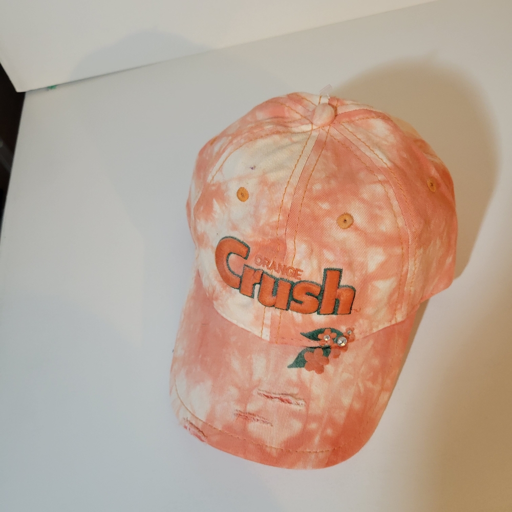 Orange Crush Tie-Dye Cap
